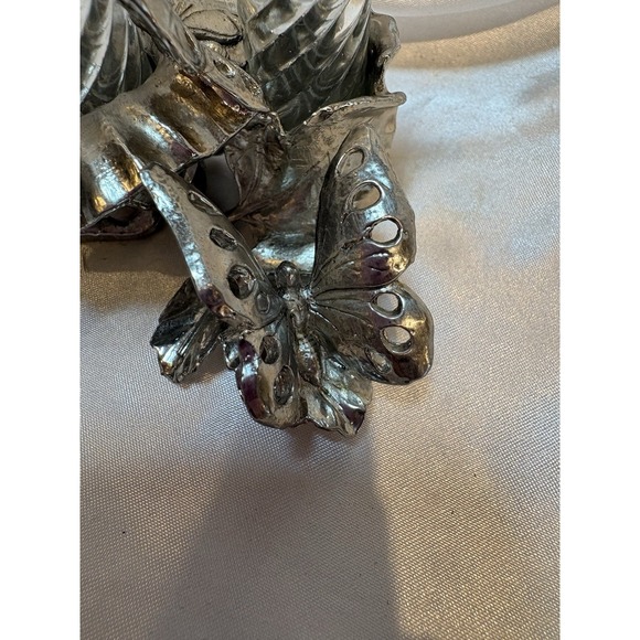 Arthur Court Butterfly Base With Salt and Pepper Shaker Set - Picture 2 of 8